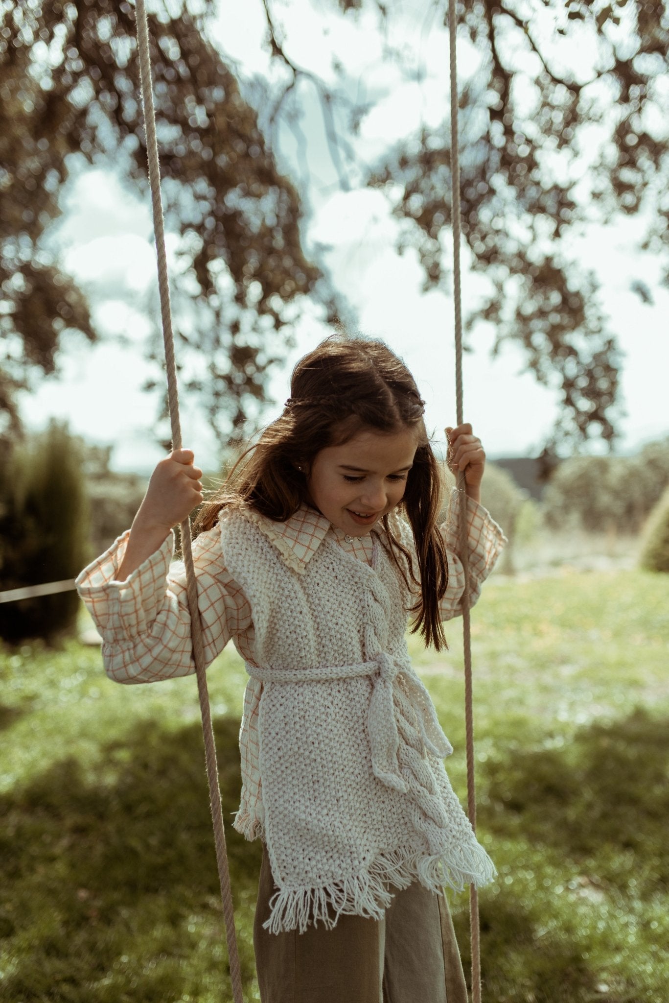 Vanilla vest - MajulaHandmade