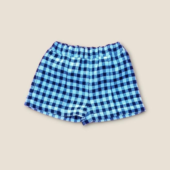 Vichy shorts - MajulaHandmade