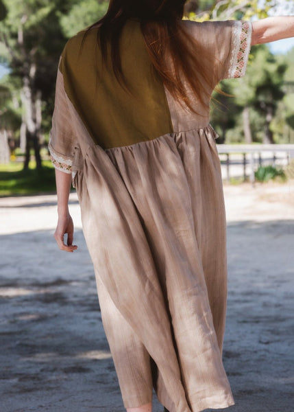 Effortless linen dress - FREEDOM - MajulaHandmade