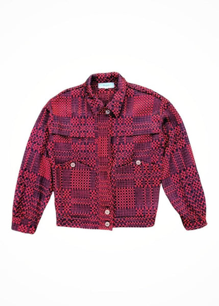 Heritage bomber jacket - JAPANESE MAPLE-Majulahandmade