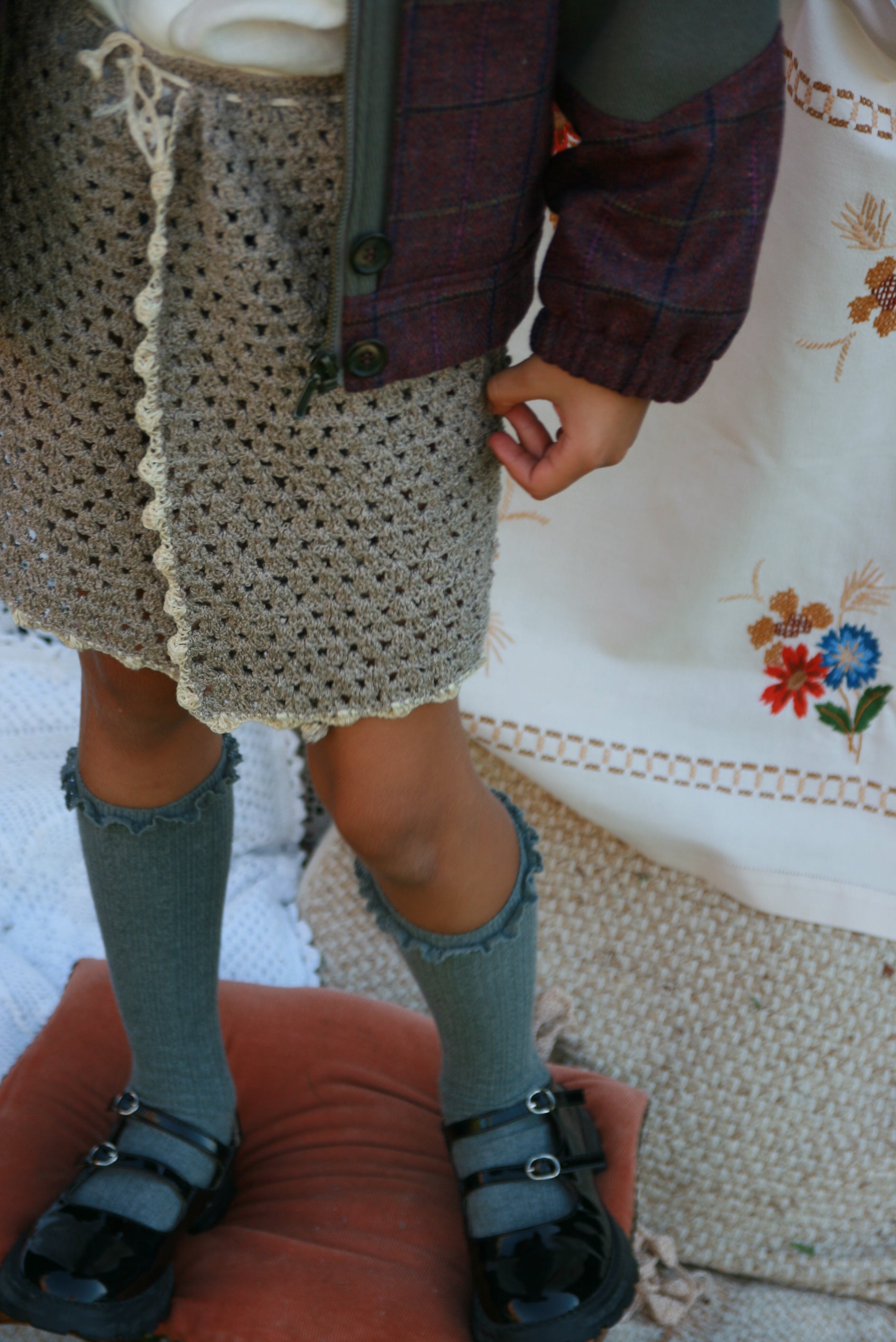 Alma crocheted skirt