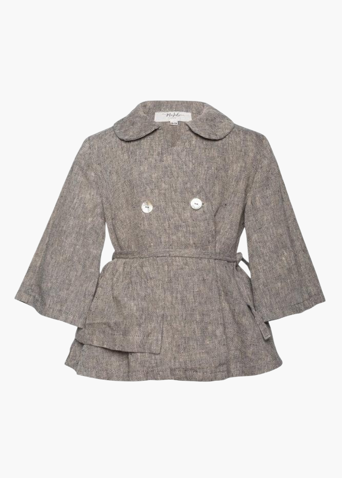 Mélange linen jacket - CARAWAY