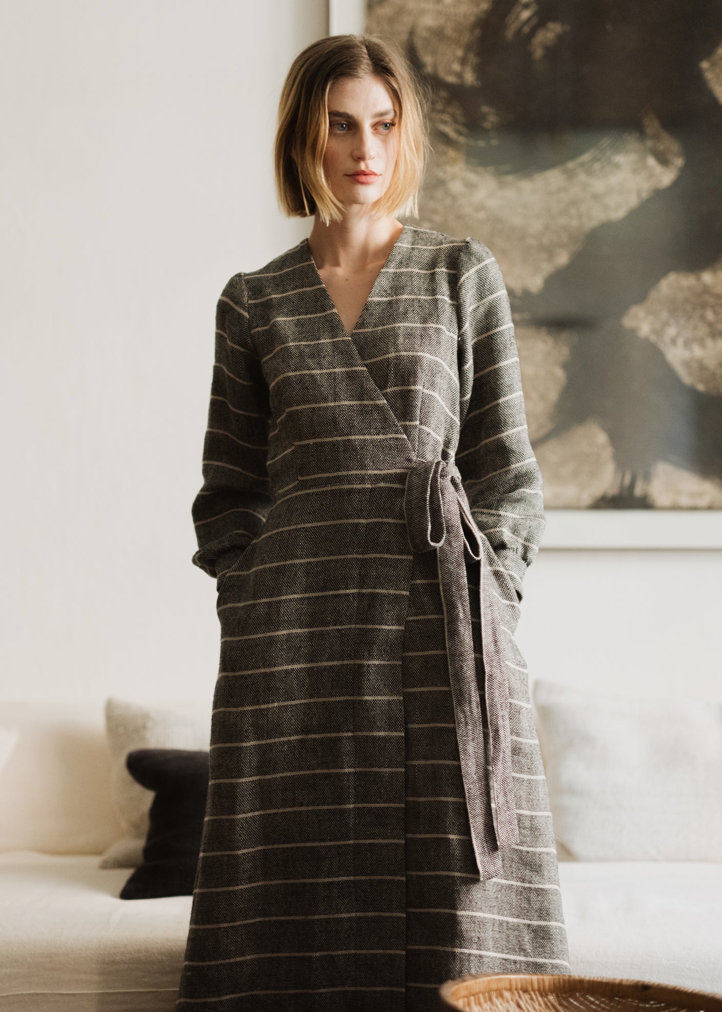 Kotryna linen dress