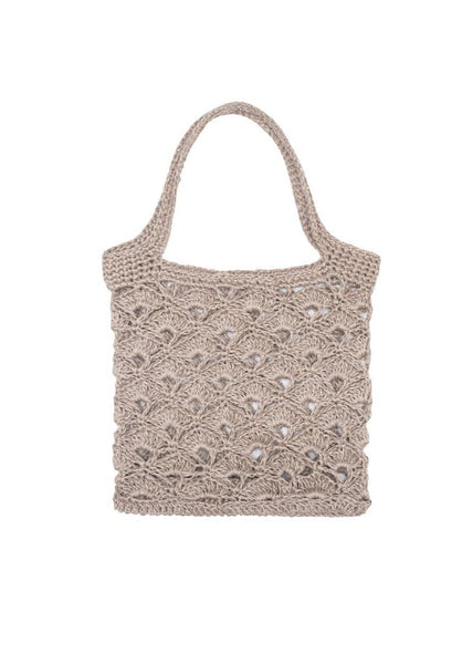National heritage hand-crocheted linen bag- MajulaHandmade