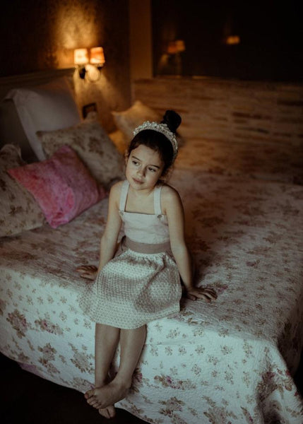 Pinafore dress - ELIANA - MajulaHandmade