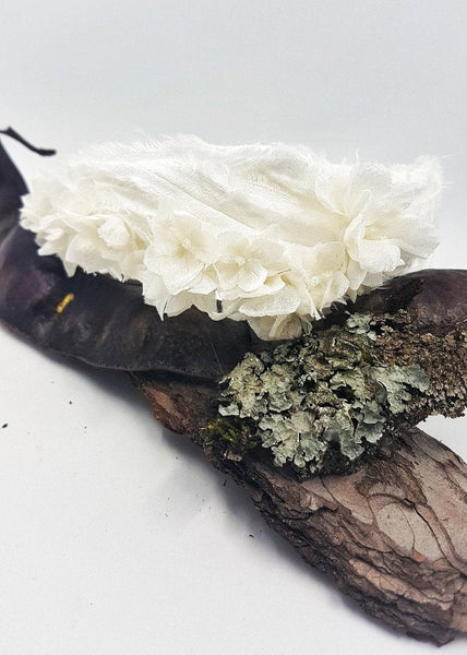 Silk flowers headband for the bride - Jasmine 1