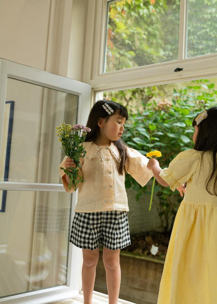 Vichy shorts-MAJULHANDMADE