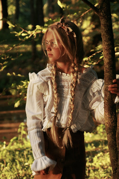 All about bows leather headband - MajulaHandmade