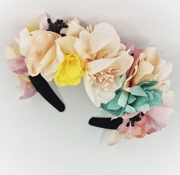 Bright star headband - MajulaHandmade