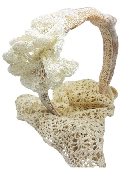 Daisy headband - MajulaHandmade