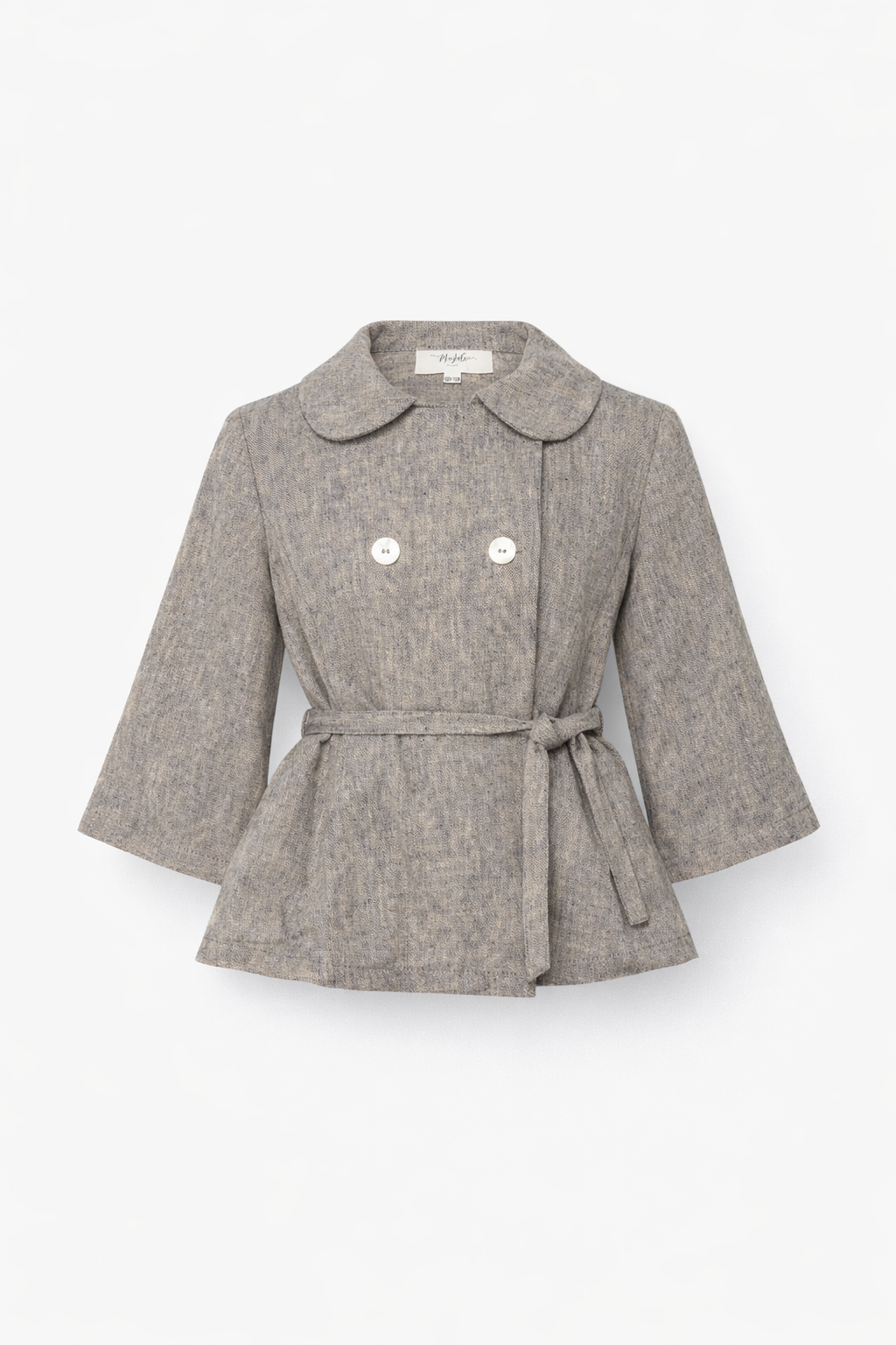 Mélange linen jacket - CARAWAY