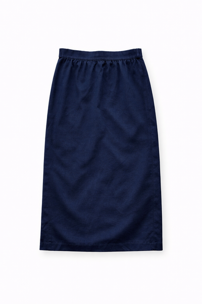 Vintage Escada pencil skirt /DARK BLUE