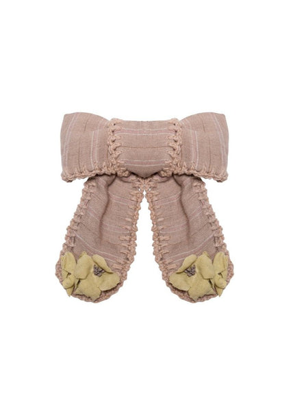 Floral bow - MajulaHandmade