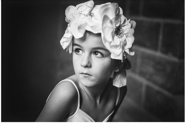 French couture flower crown - MajulaHandmade