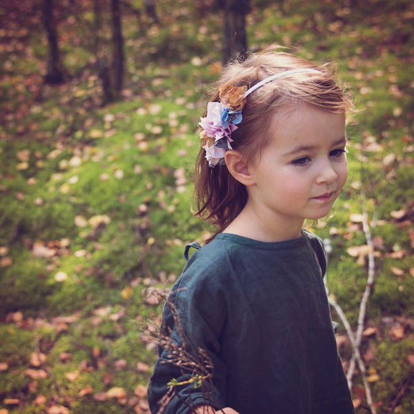 Gold wild fields headband - MajulaHandmade