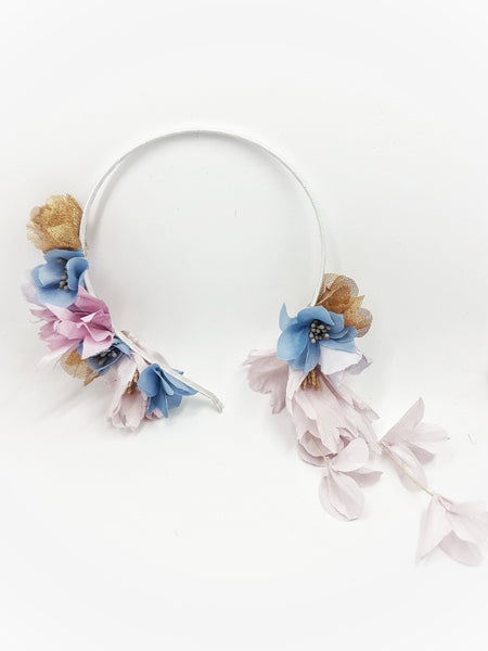 Gold wild fields headband - MajulaHandmade