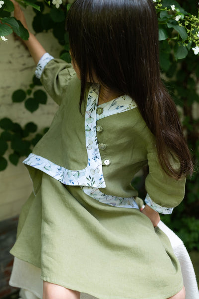 Grass dress - MajulaHandmade