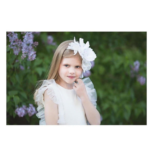 La Grand Chic Satin headband - MajulaHandmade