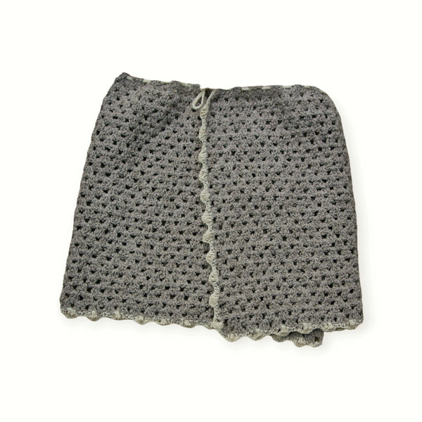 Linen crocheted skirt - ALMA - MajulaHandmade