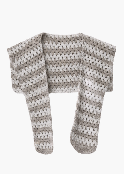 Hand-Crocheted Linen Shrug