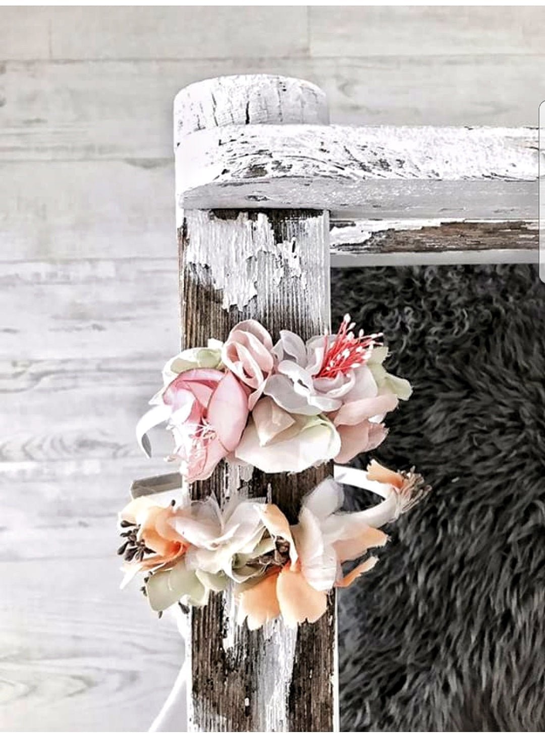 Pastel flowers headpiece