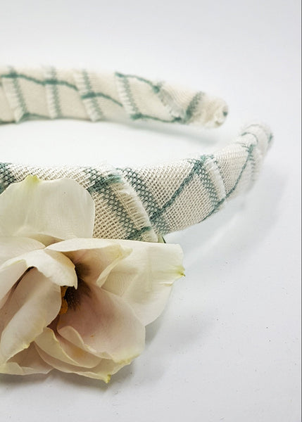 PRIMROSE linen headband