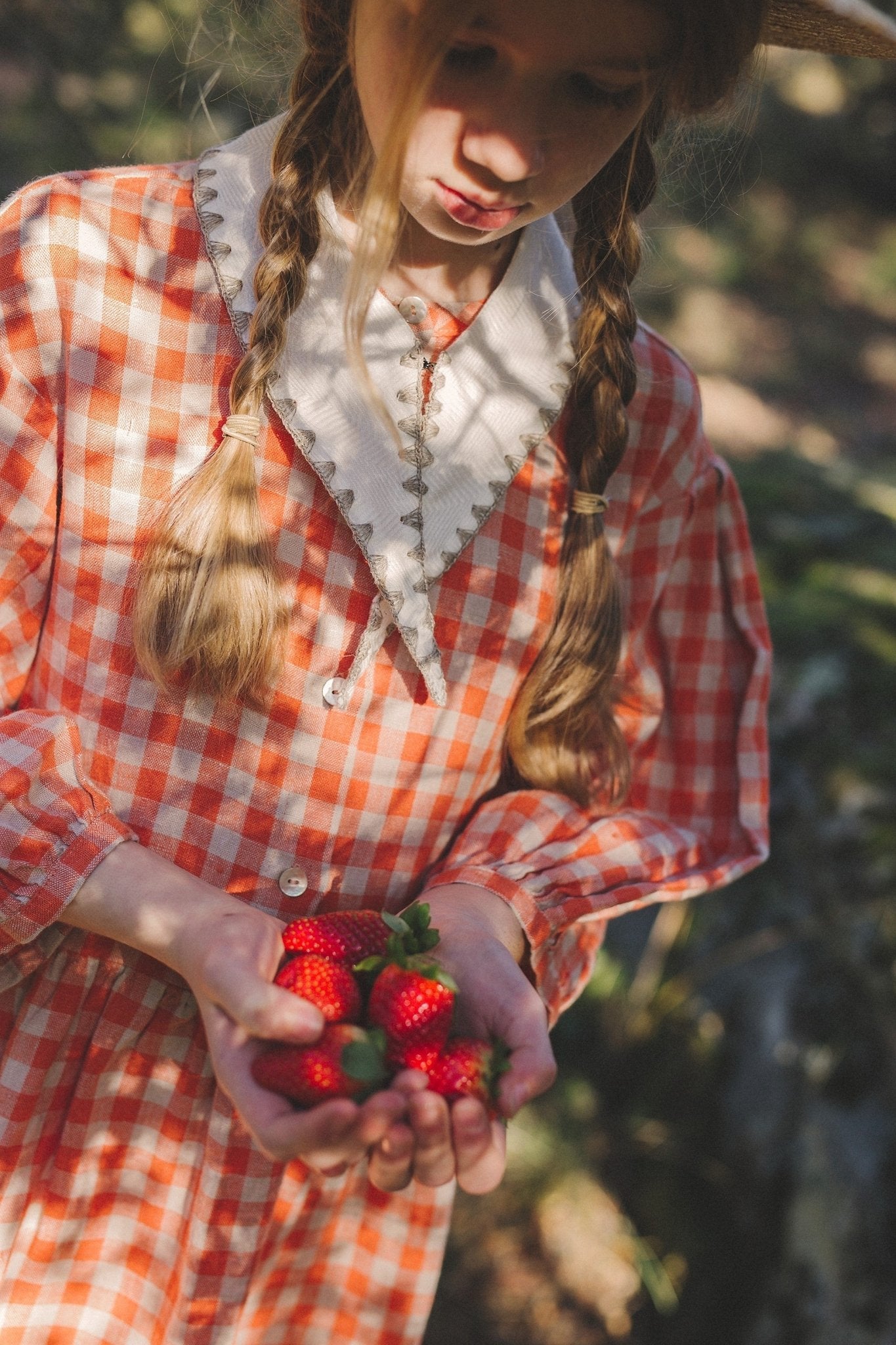 Retro linen dress - ORIANA