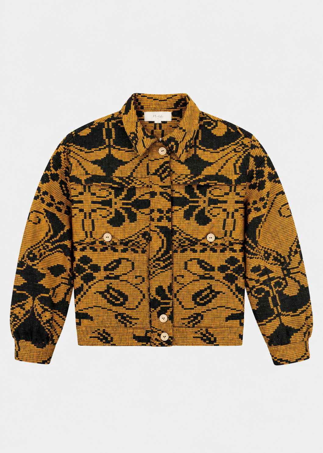 Heritage wool bomber jacket- AGOTA/ FADED FLORALS
