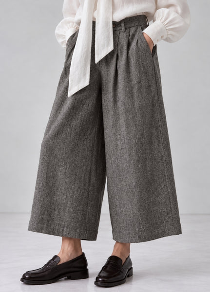 Linen culottes