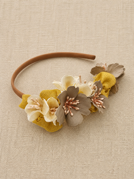 Handcrafted headband - THE AUTUMN BLOOM