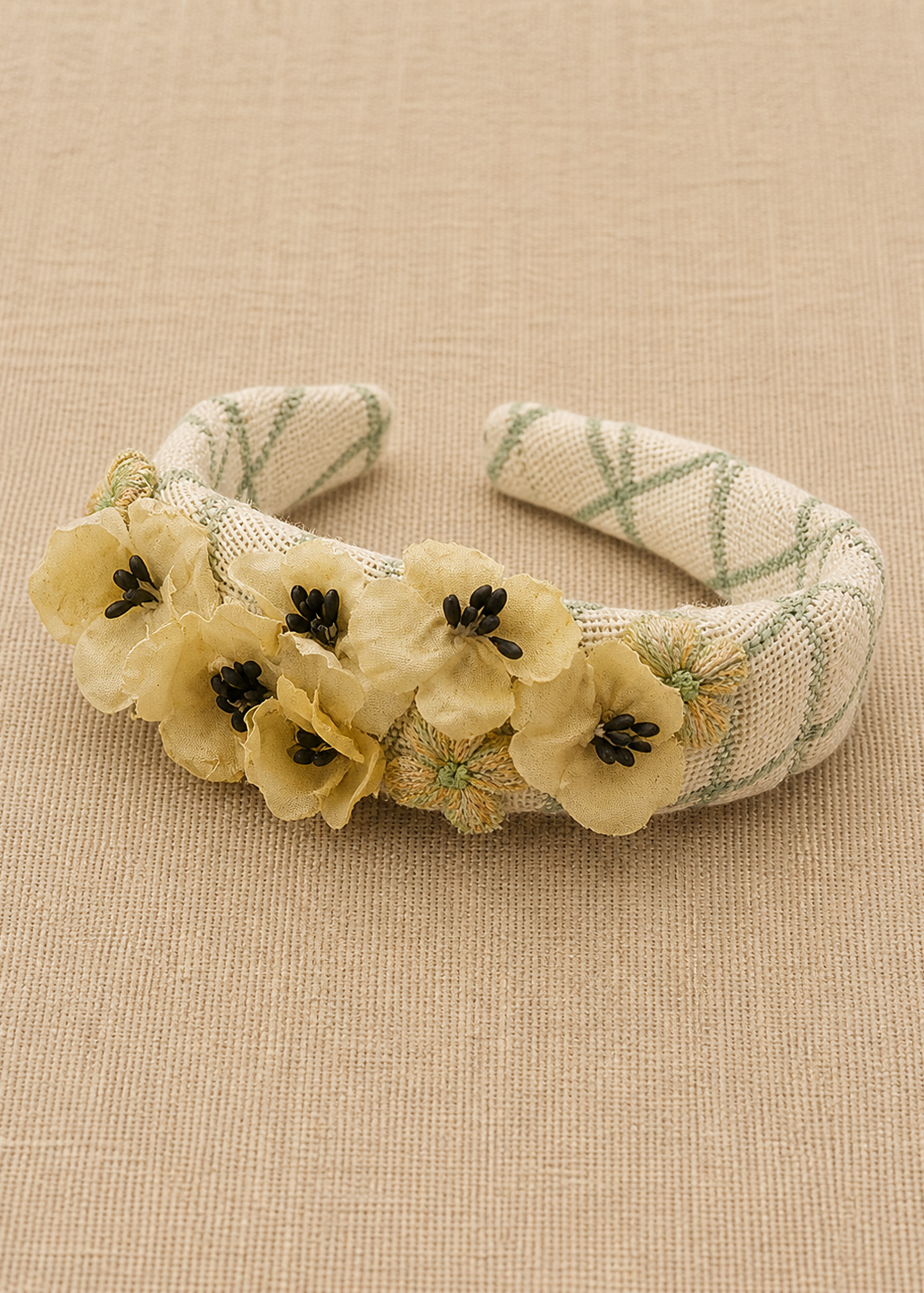 PRIMROSE linen headband