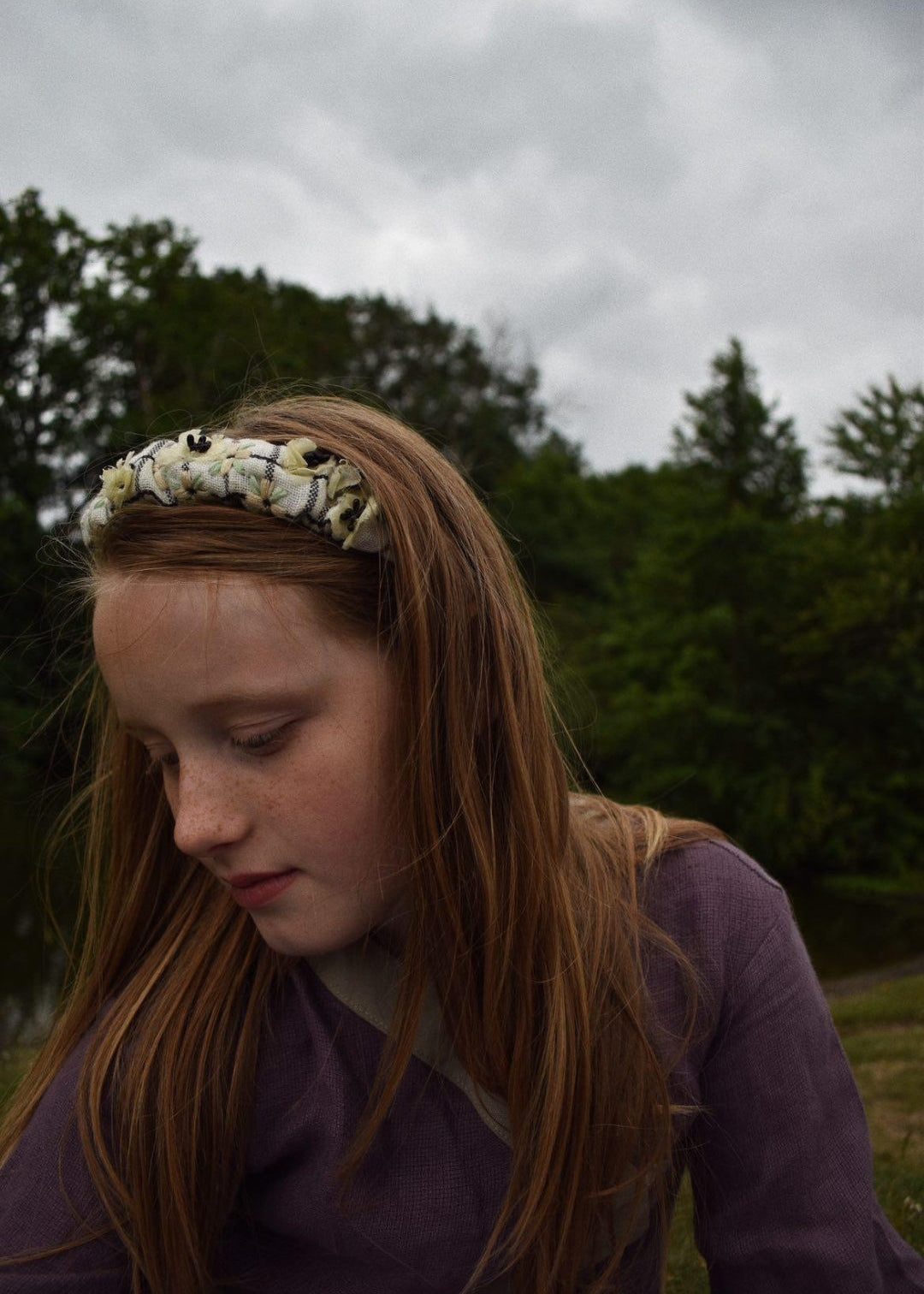 PARADISE linen headband