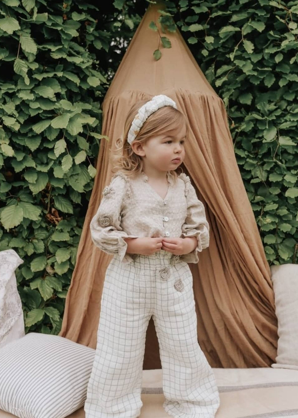 BIG DREAMS linen headband