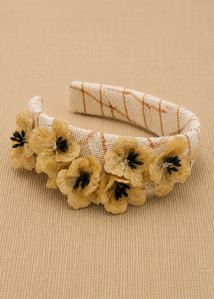 Sweet pea headband - MajulaHandmade