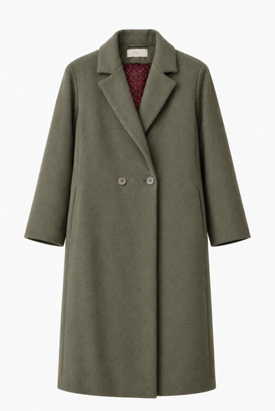 Classic medium - lenght wool coat GABI