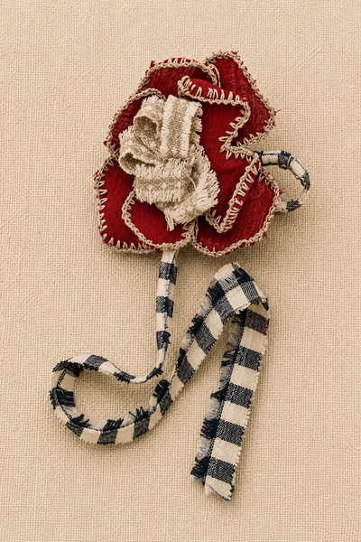 Upcycled hair flower PAGE 3