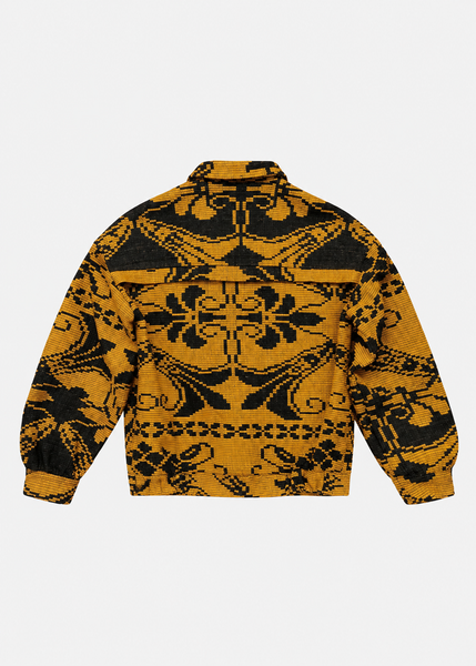 Heritage wool bomber jacket- AGOTA/ FADED FLORALS
