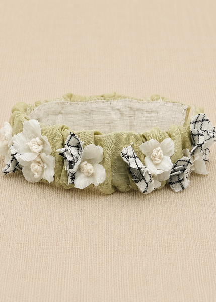 Light freshness linen headband