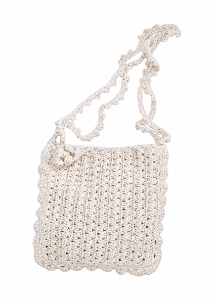 Crocheted bag - WILDFLOWERS