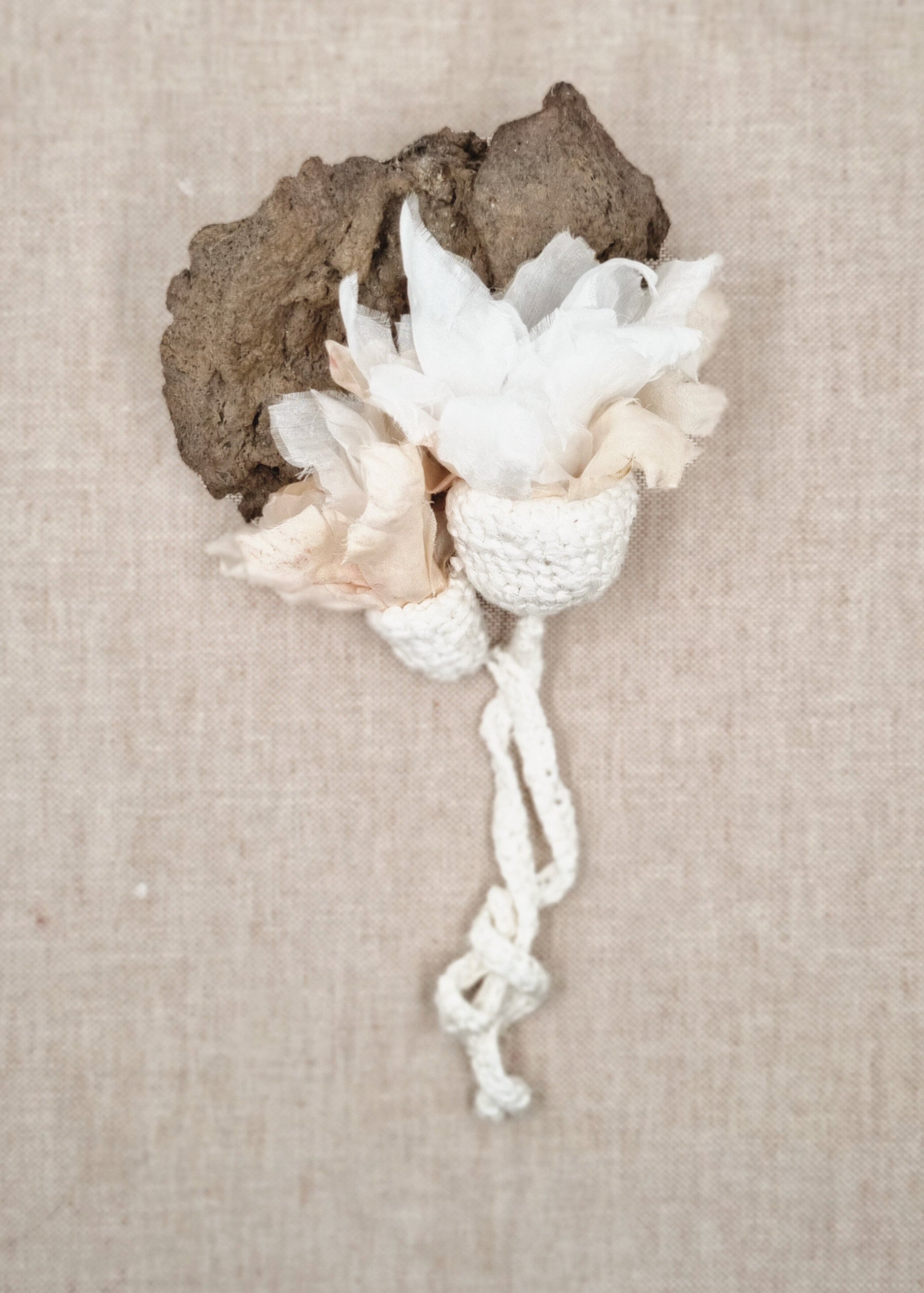 Whisper Bloom Silk Brooch