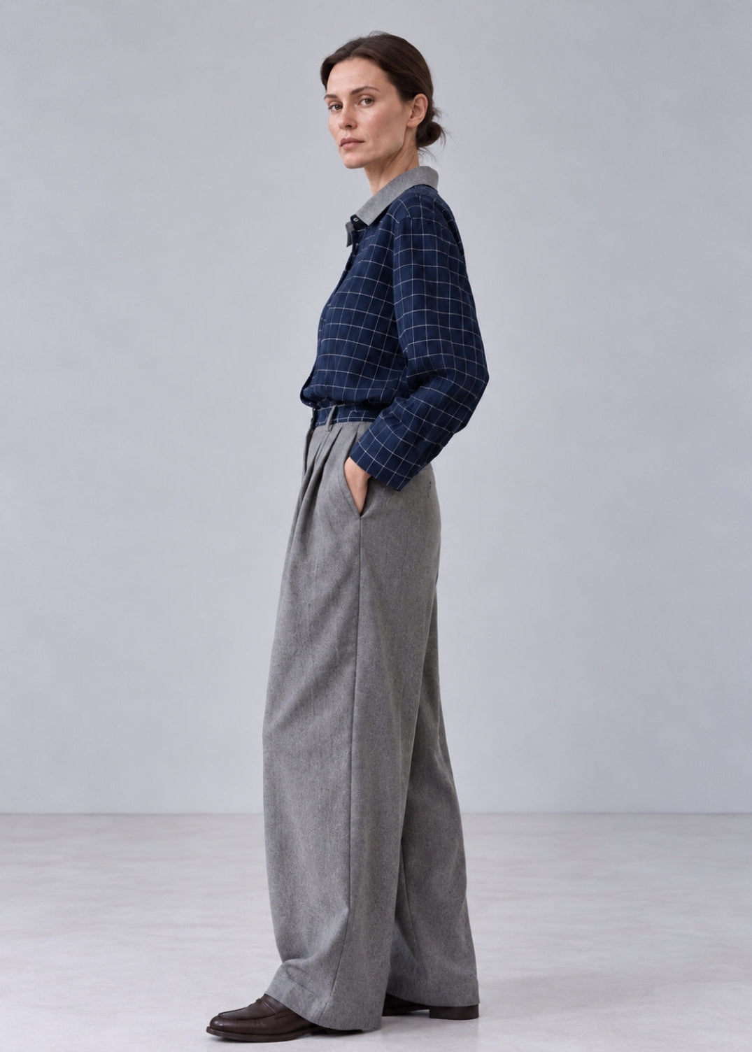 Blue Checks Linen shirt