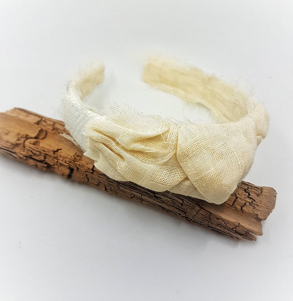 Rye field headband - MajulaHandmade