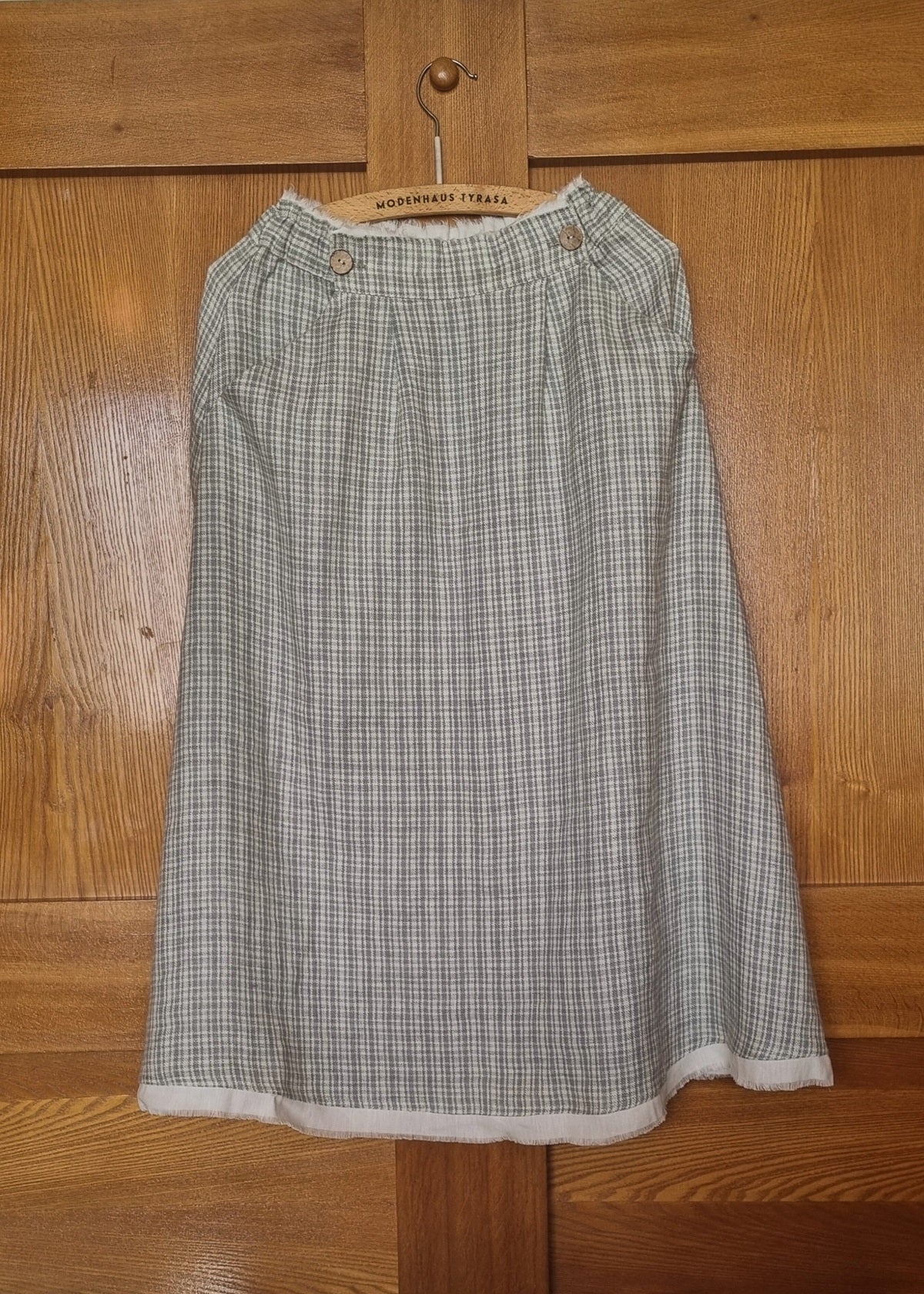 skirt linen wool