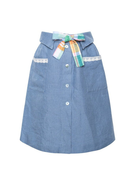 Sky skirt - MajulaHandmade