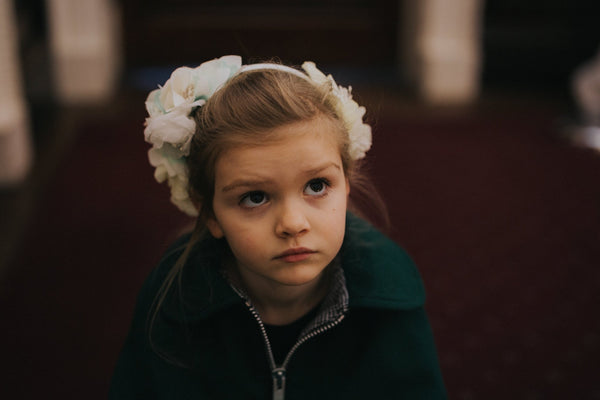 Spring petals headpiece - MajulaHandmade