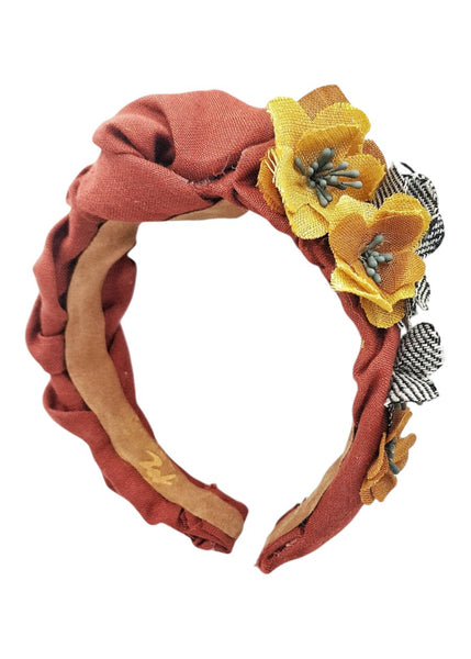 The Flowers wavy headband - MajulaHandmade