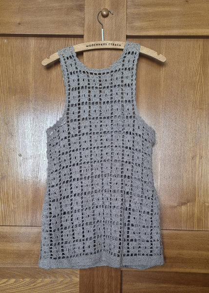 Bouclé Linen Vest