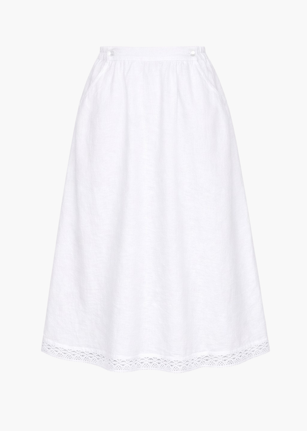 White linen skirt - MILLIE