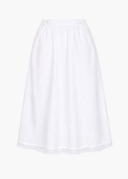 White linen skirt - MILLIE