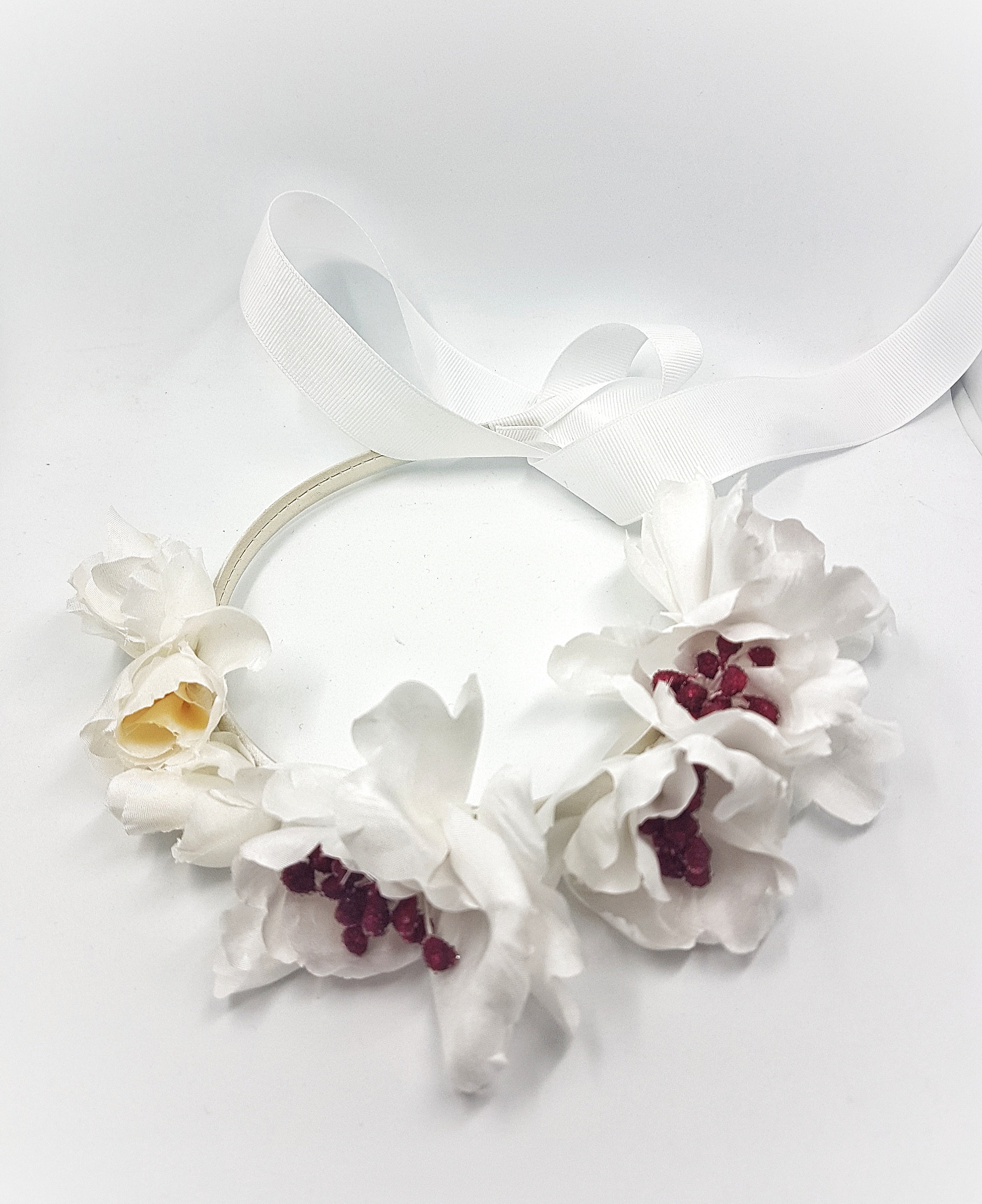 The Orchid headband - MajulaHandmade